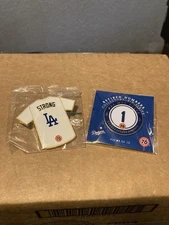 Los Angeles Dodgers 76 Pins “ LA Strong” and “Pee Wee Reese Retired Numbers” Set