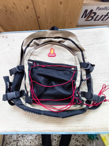 Mochila Beige Ron Añejo Cacique
