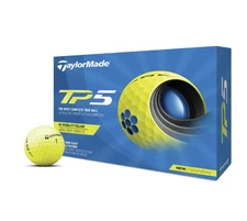 TaylorMade TP5 Yellow Golf Balls 12BP