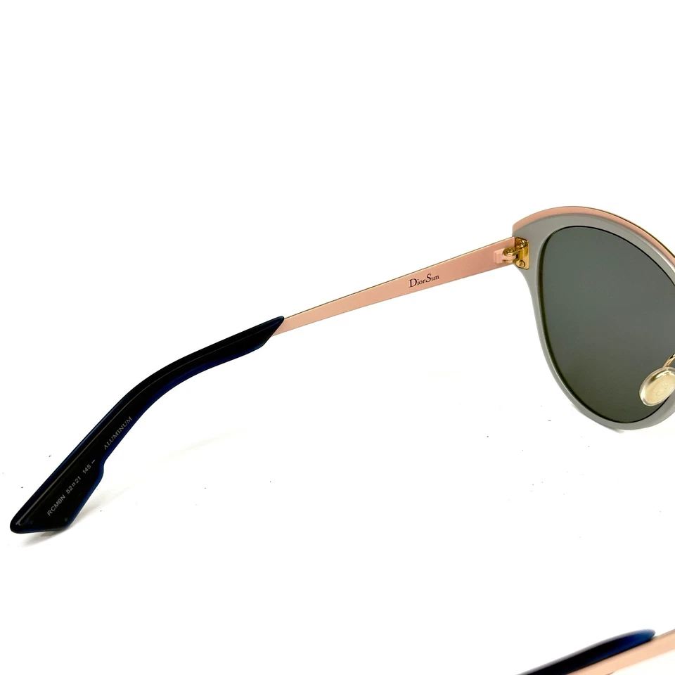CHRISTIAN DIOR SUN Grey Peach Aluminum Fashion Sunglasses DIORSUN Authentic - Image 2 of 4