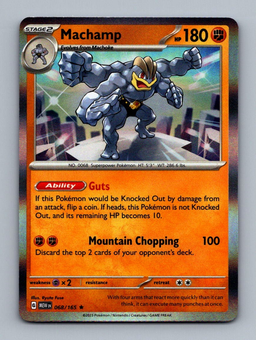 #68 2023 Scarlet & Violet 151 * Machamp HOLO