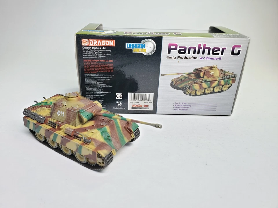 Dragon Armor 60126 1:72 Panther G W/Zimmerit, 19.Pz, Div., Warsaw 1944 - Image 2 of 4