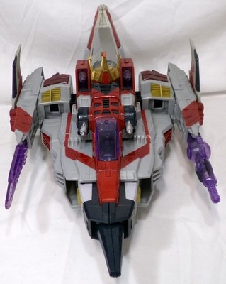 Transformers Cybertron Actionfigur Starscream Hasbro 2005 Unvollständig