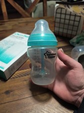 Tommee Tippee Lot Of 5 Baby Bottles 3 5oz, 2 9oz Anti-colic 