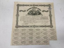 Type 84, Ball 101, 1863 $1,000  Confederate States of America Loan w/ Dutch Tax