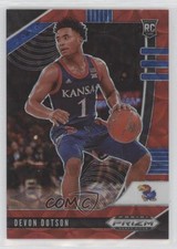 2020-21 Panini Prizm Draft Picks Choice Red Prizm 10/88 Devon Dotson #32 fm0