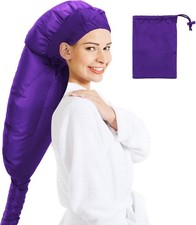 Upgraded Hooded Hair Dryer with Extra Large Black Larger Hood Capacity