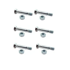 Set of 6 Shear Pin with Nut 710-0891 Fits MTD Large Frame Two-Stage Snow Thrower