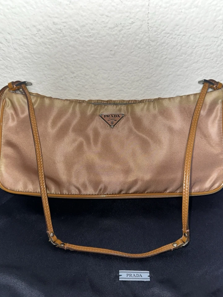 Bolso de hombro Prada Tessuto de nailon (rosa)/con bolsa para el polvo Foto 4 de 4