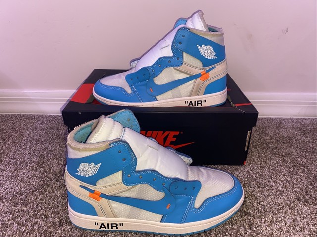 off white unc jordans