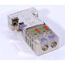 PROFIBUS Connector w/ Diagnostic LEDs - 0° | VIPA 972-0DP30