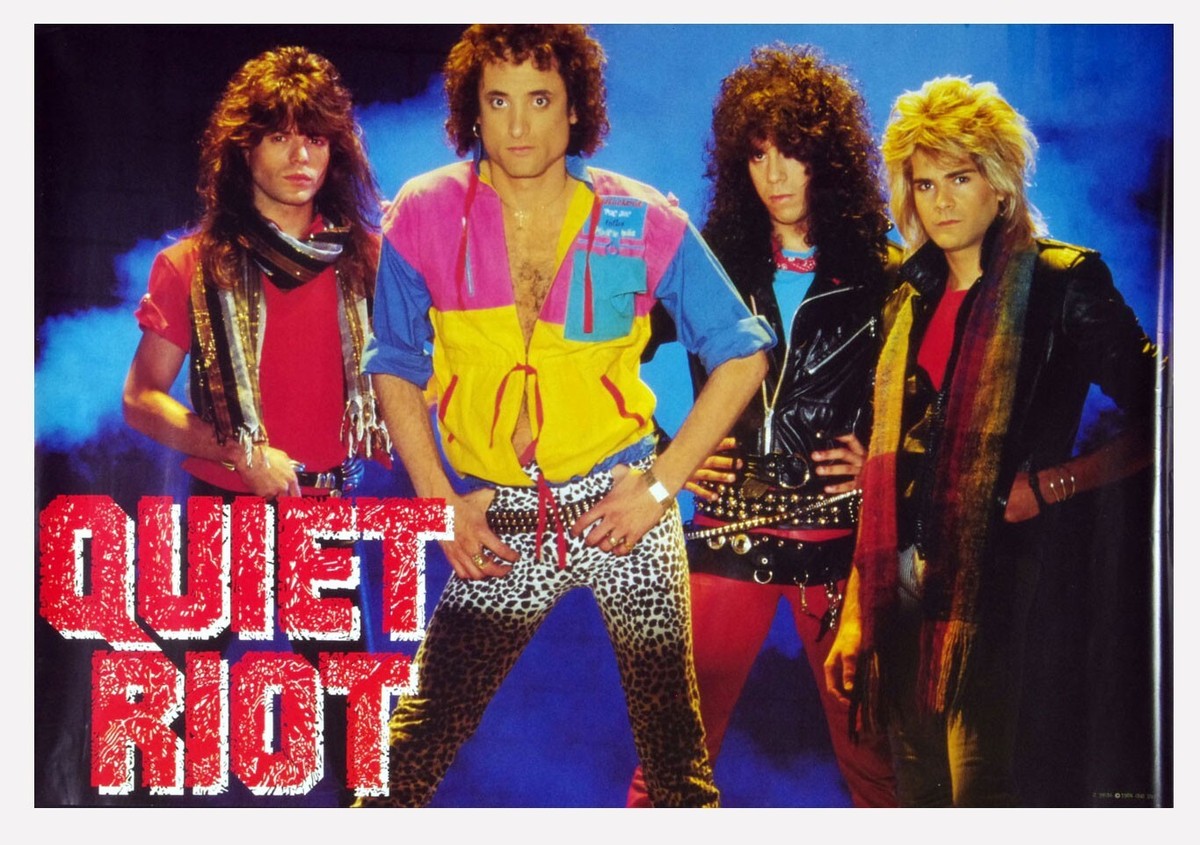 Quiet Riot Poster Condition Critical New Album Promotion