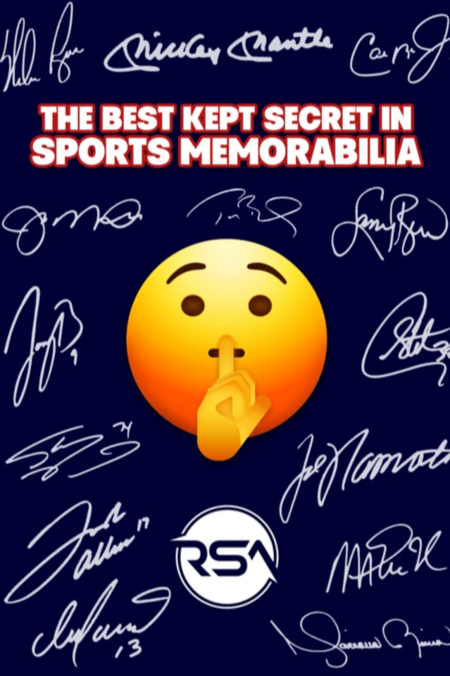 Summer Sports Memorabilia Savings! ☀️🏝️