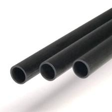 DPP  CFK-Rundrohr Ø 1 bis 12 mm - Länge 100...
