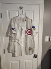 100% Authentic Mitchell & Ness 1969 Chicago Cubs Billy Williams Jersey Sz 44 L