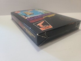 GUMSHOE (Nintendo, NES) Complete in Box CIB Hang Tab Intact 5 Screw Authentic