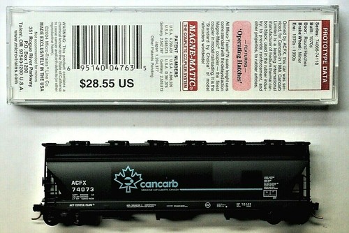 MTL Micro Trains 93070 CanCarb ACFX 74073 3 bahías tolva cubierta | Zustand: New