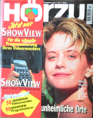 HÖRZU 13 - 1995 TV: 1.-7.4. Meg Ryan Rio de Janeiro Ramstein Niki Pilic Mecki