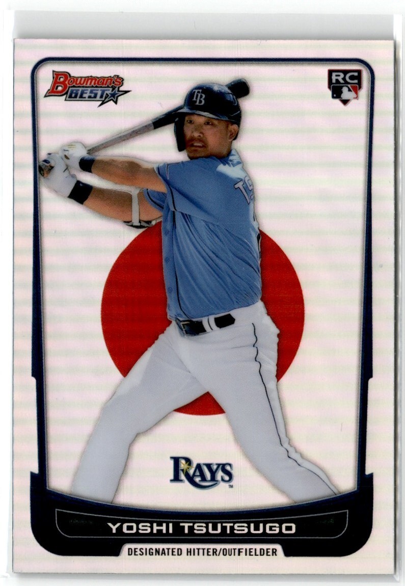 2020 Bowman's Best Decade's Yoshi Tsutsugo Tampa Bay Rays #DB-1 | eBay
