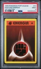1999 Pokemon PORTUGUESE 1st Edition Base Set Fighting Energy 97/102 PSA 9 MINT