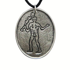 Cerne Abbas Giant Pewter Pendant