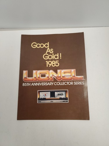Vintage Lionel Trains Katalog 1985 Good As Gold 85th Anniversary  - Bild 1 von 4