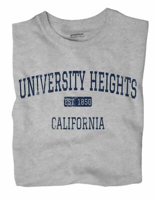 University Heights California CA T-Shirt San Diego EST