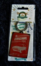 Nostalgic Art Keyring Square, VW GOLF - ORIGINAL RIDE, New Rare