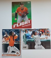 2020 Topps Pro Debut Green Parallel 62/99, Base Ryan Mountcastle & 2019 Debut. 