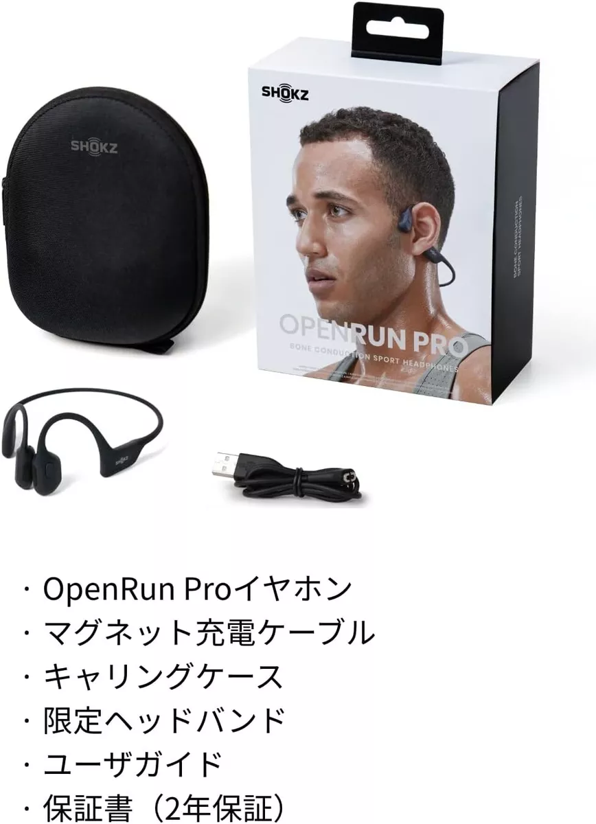 SHOKZ OpenRun Pro Bluetooth Headphones - Black SKZ-EP-000007 | eBay