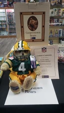NIB 1996 GREEN BAY PACKERS NFL GRIDIRON TEDDY BEAR #1140/3000 COOPERSTOWN W/ COA