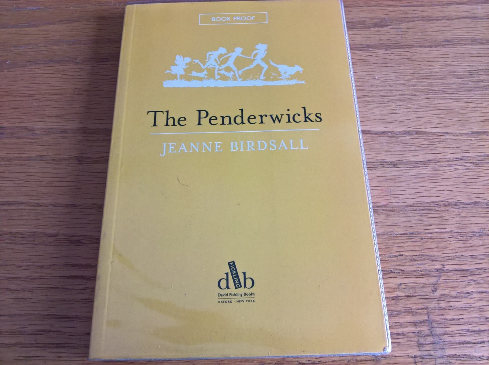 The Penderwicks by Jeanne Birdsall - UK proof copy pb children's fiction