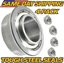 4Pack 05400726 Sealed Wheel Bearing For Ariens Gravely - Debris Shield Upgrade
