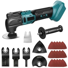 Cordless Oscillating Tool Kit for Makita 20V MAX Battery,Multi Tool &Accessories