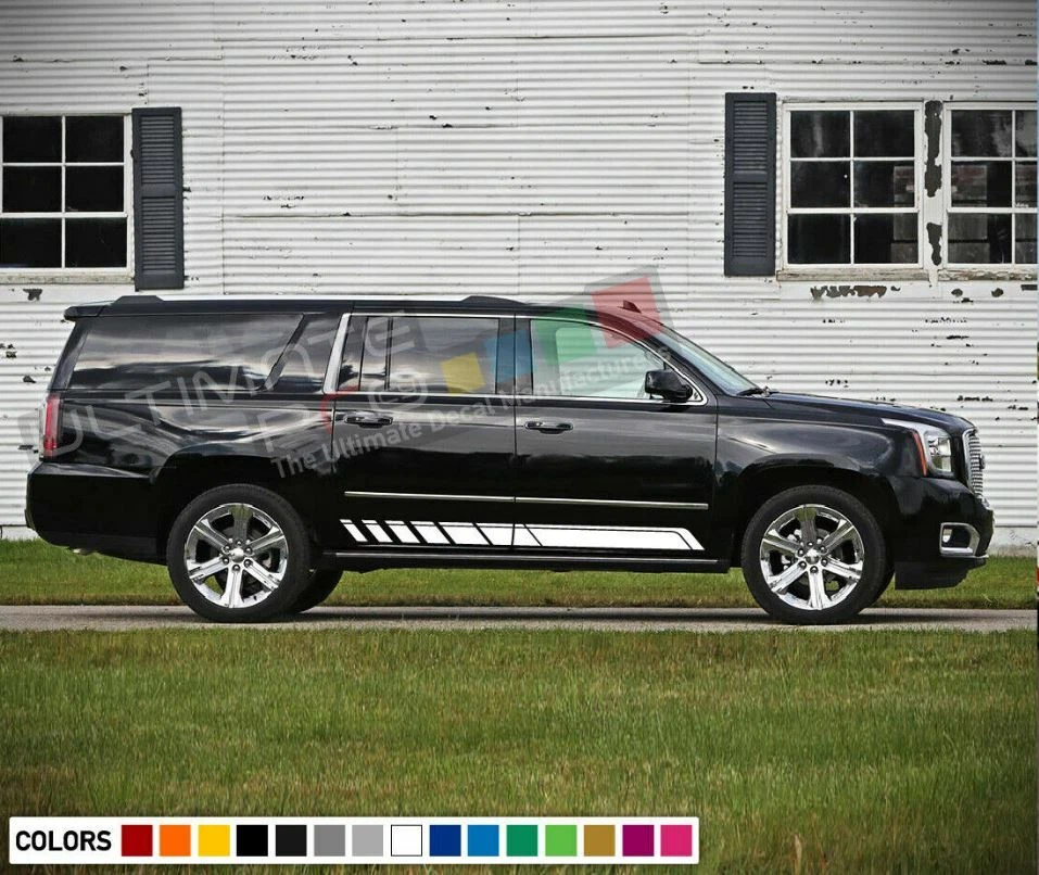 Sport Stripes for GMC Yukon Sticker Decal Vinyl Side graphics design 2015 - 2023 - Image 2 of 4