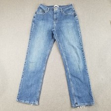 Lee Riders Jeans Women's Size 8 Relaxed Fit Broken In Stained-See Pictures