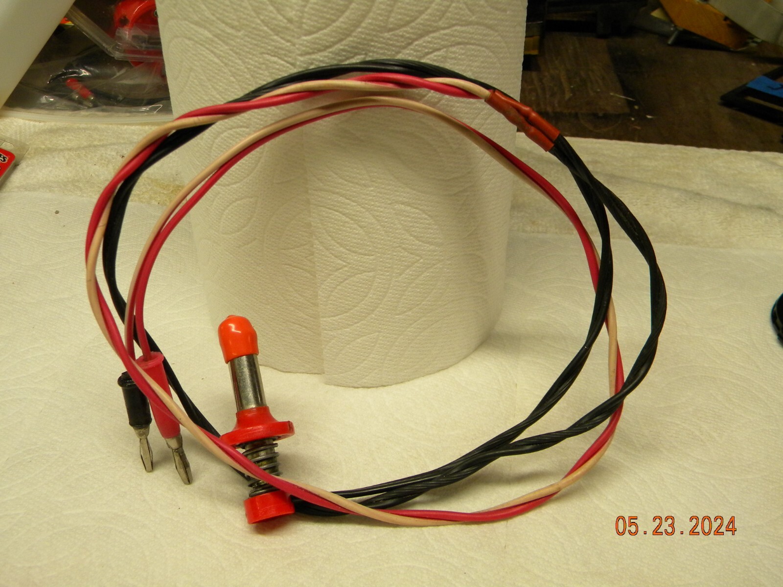 Dubro KwikKlip II Standard Glow Plug igniter. long cable w/plugs eBay