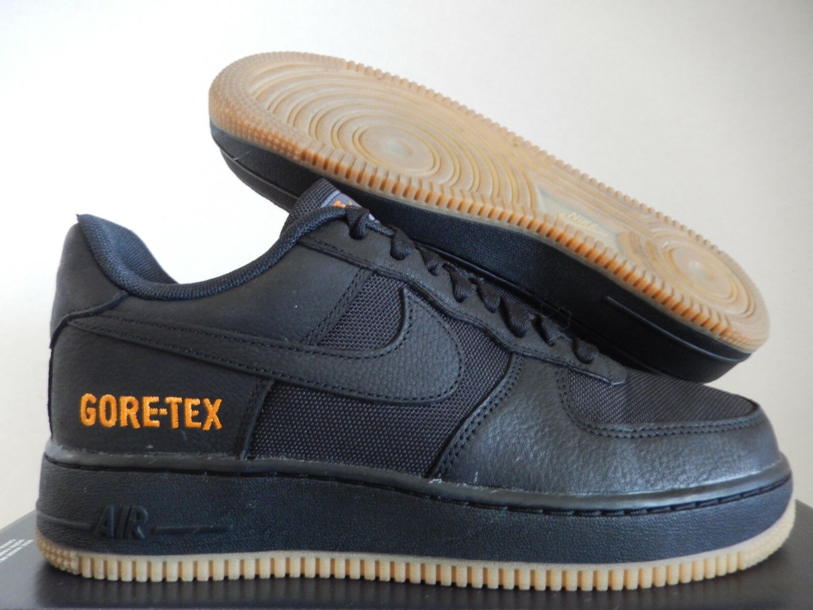 Nike Air Force 1 GTX Gore-Tex Boot Black/Gum - CT2815-001 | Sneaker District