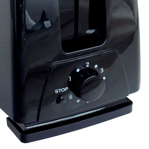 Schwarz Akku-Wasserkocher & Toaster-Set 4 Scheiben elektrisch variabel Bräunungssteuerung - Bild 14 von 17