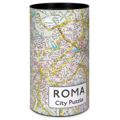 Rom Stadt Straßenplan Puzzle 500 Teile 48x34 cm - schwierig - Geschenk