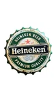 Wall Art/sign Haeniken Retro/Vintage Tin Metal 30cm Bottle Top Bar Pub hand-made