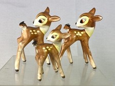LOT DE 3 BAMBI BAMBIS EN
