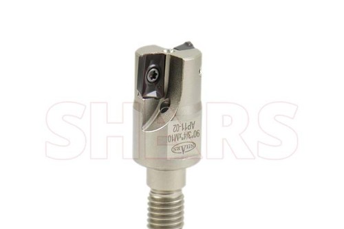 Testa fresa CAT40 3/4 modulare 90 spalle quadrate indicizzabile estremità APKT nuova S[ - Foto 9 di 12