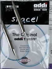 32" New ADDI TURBO 80 cm/12 mm Circular Knitting Needles US 17 made in GERMANY