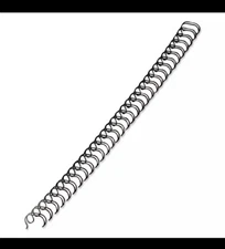 25ct Wire Bindings 1/4" Diameter 35 Sheet Capacity Black 25/Pack Fellowes 52539