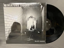 Miniature Tigers black magic LP In Shrink Indie Rock Modern Art Records