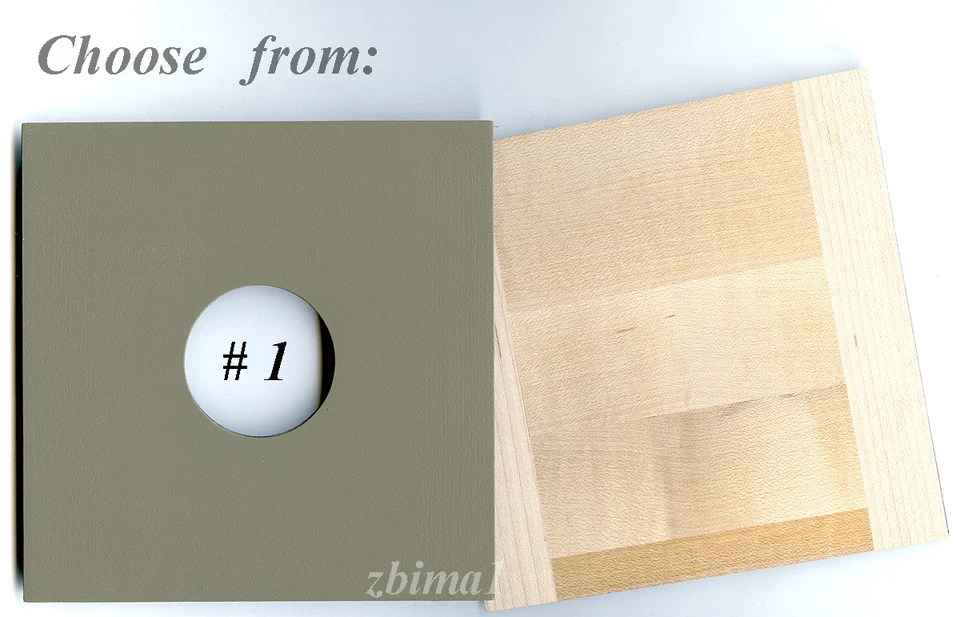 1 LENS BOARD 132mm x 132mm for ANSCO 4x5", or 5x7" Camera- Solid Maple/undrilled - Image 4 of 4