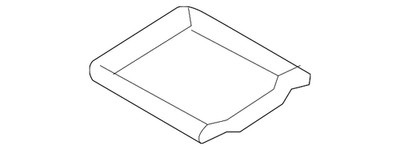 Genuine Mitsubishi Rear Console Tray 8011B822
