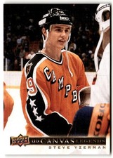 Steve Yzerman 2020-21 SP Signature Edition Legends UD Canvas #C-18
