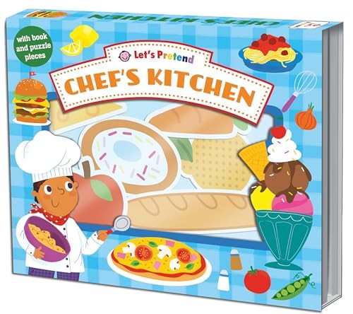 Roger Priddy - Let's Pretend Chefs Kitchen - Hardback - G245Z-image